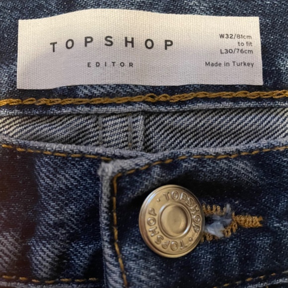 Topshop editor Jean size 10 - Picture 3 of 4